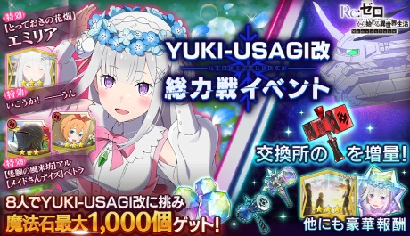 YUKI-USAGI改総力戦イベント